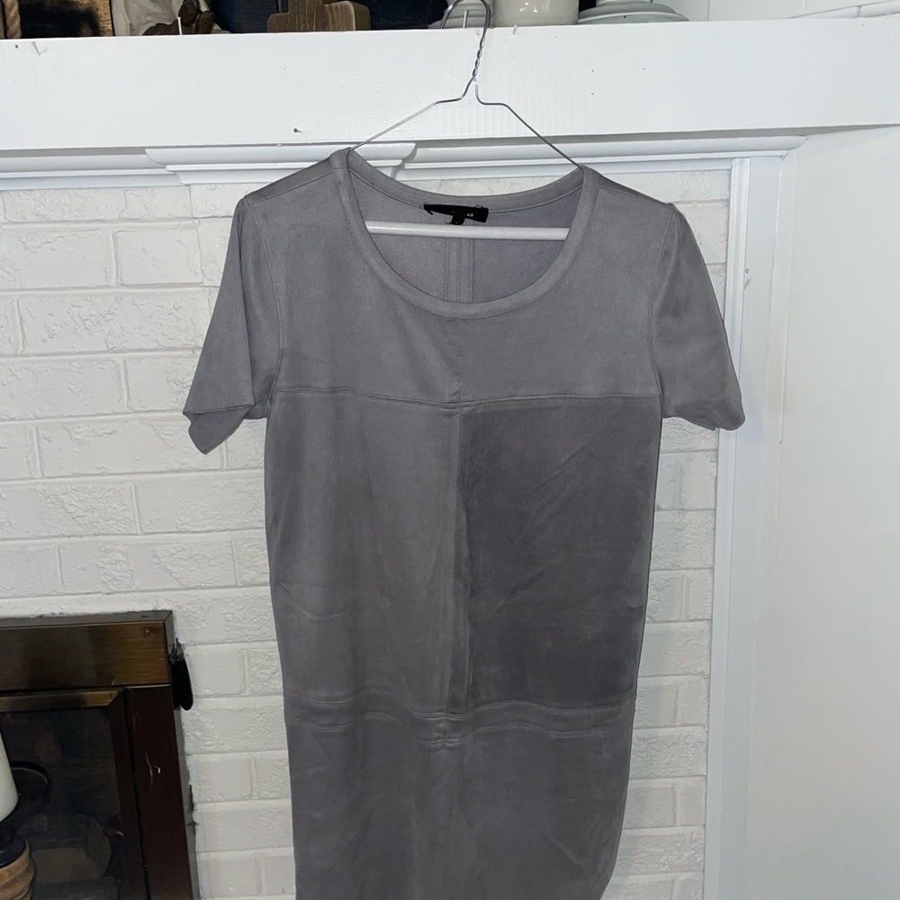 Bundle of Short Sleeve Dress ( Gray, Blue and Brown )